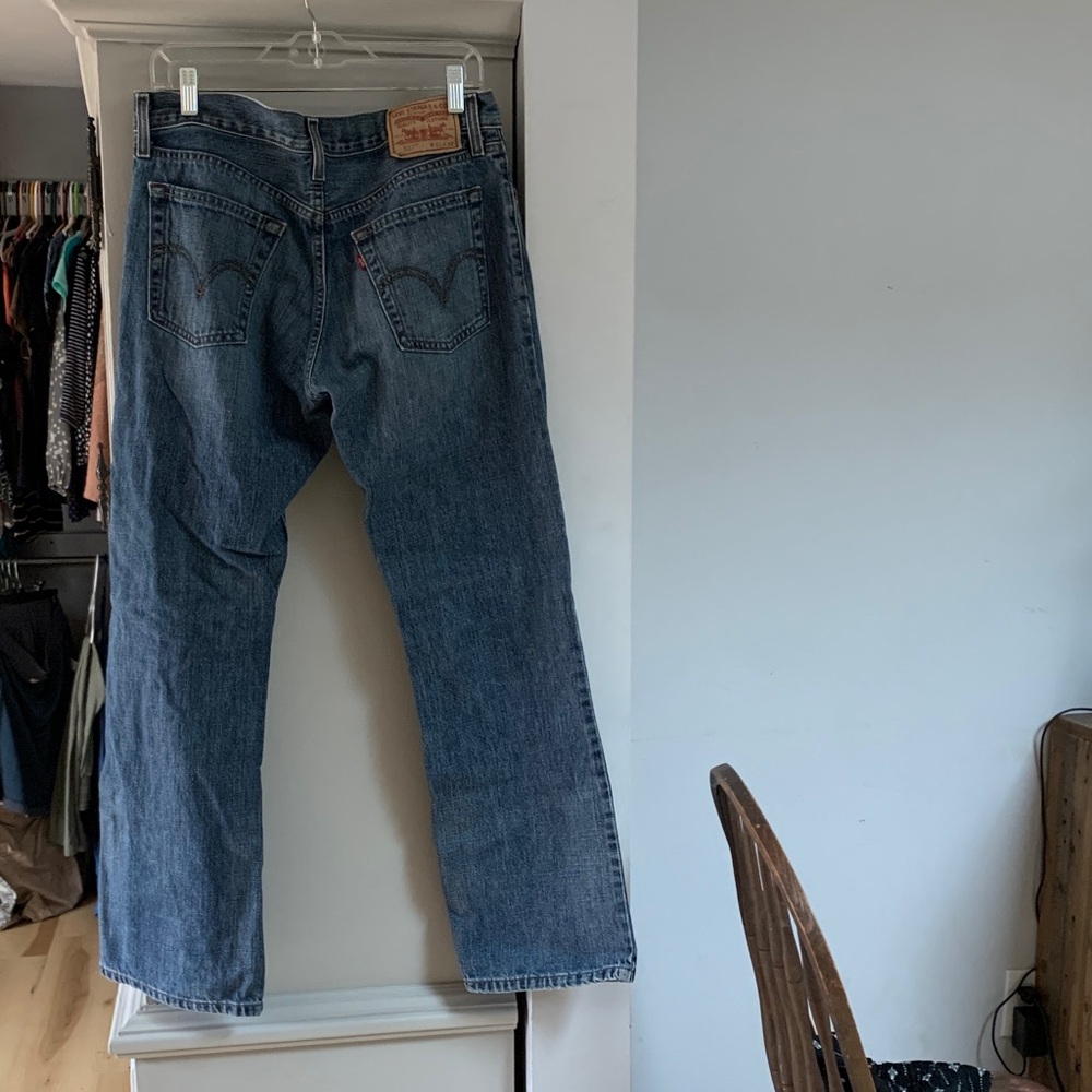 Levi's Relaxed Fit Blue  low boot cut Jeans